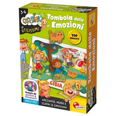 Gioco Educativo Lisciani 102815 Carotina Utilissimi Tombola Delle Emoz - Foto 1