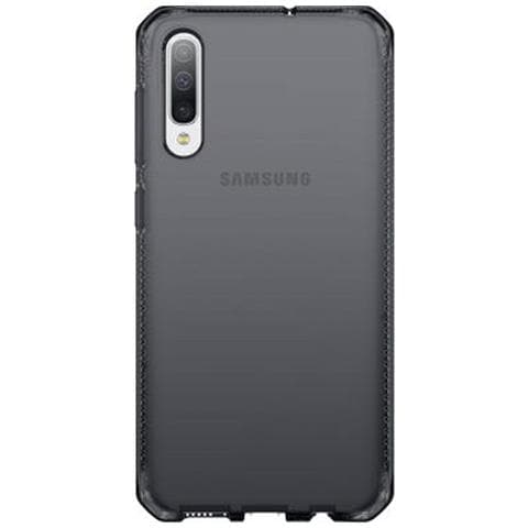 Cover Per Samsung Galaxy A70 Light Spectrum, Nero Transparente - Foto 1