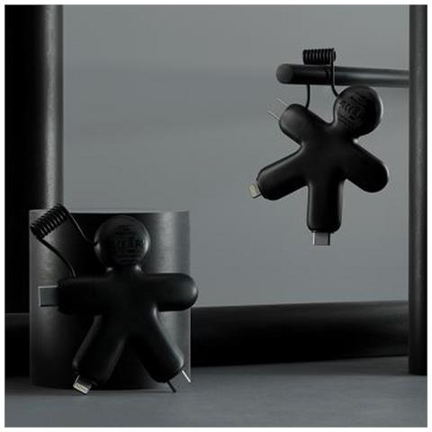 Buddy Usb A 3 In 1, Usb C/usb C, Cavo Lightning Da 0,15 M, Nero - Foto 3