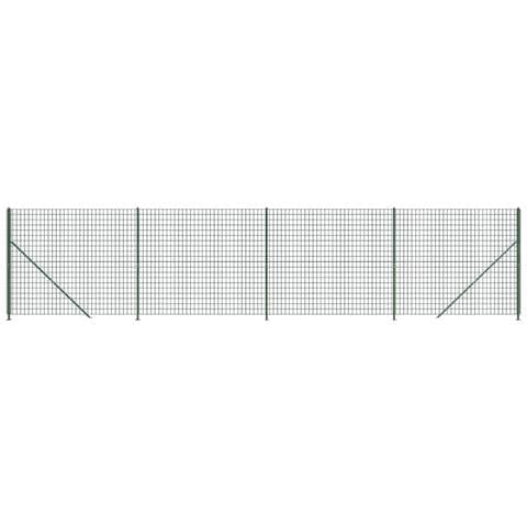 Recinzione Metallica Con Flangia Verde 2,2x10 M - Foto 1