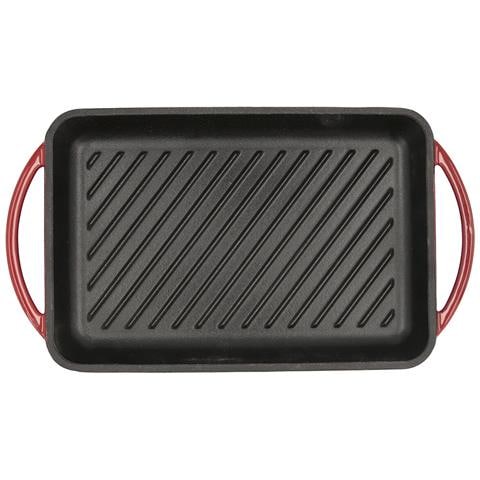 Griglia Ferro Fuso 22 X 40 Cm Rosso - Foto 1