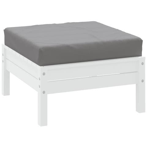 Cuscino Per Pallet Grigio 60x60x8 Cm In Tessuto Oxford - Foto 3