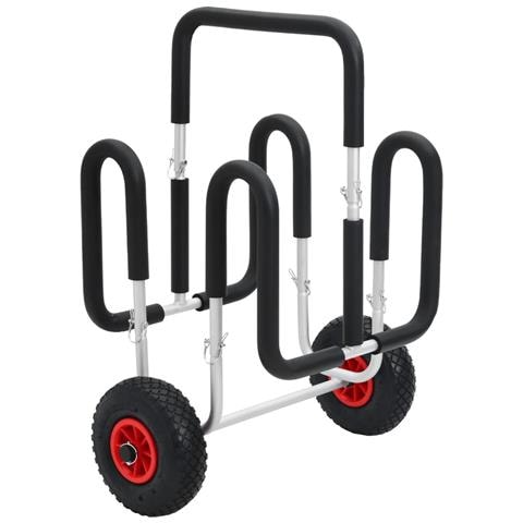 Carrello Per Kayak Per 2 Tavole 90 Kg In Alluminio - Foto 2