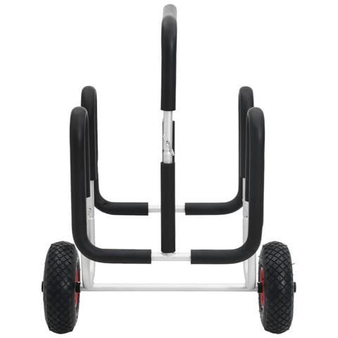 Carrello Per Kayak Per 2 Tavole 90 Kg In Alluminio - Foto 3