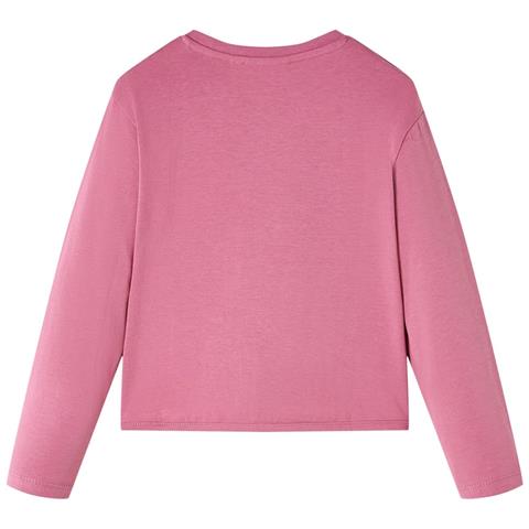 Maglietta Da Bambina A Maniche Lunghe Lampone 116 - Foto 2