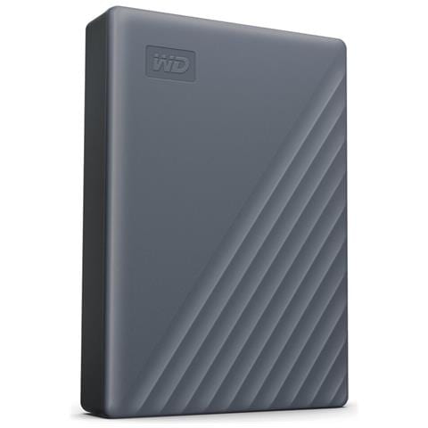 Wd My Passport Wdbrmd0040bgy-wesn - Festplatte - Verschlsselt - 4 Tb - Extern (tragbar) - Usb 3.2 Gen 1 - 256-bit-aes - Silicon Gray (wdbrmd0040bgy-wesn) - Foto 1