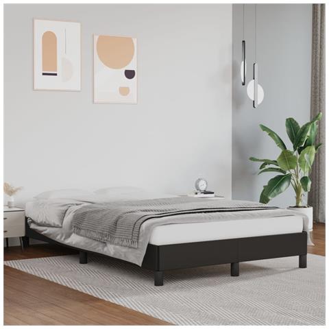 Giroletto Nero 120x190 Cm In Similpelle - Foto 3