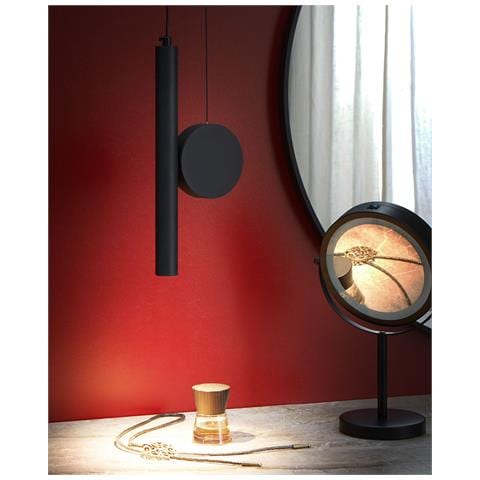 Lampadario A Led Damas Metallo Nero - Foto 1