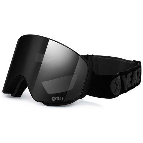Maschera Apex Occhiali Da Sci Snowboard Magnet Nero /nero - Foto 1