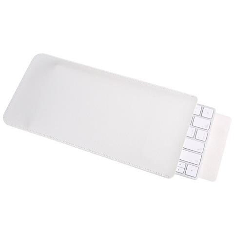 Custodia Per Tastiera In Pelle Pu Per Magic Keyboard - Nera White - Foto 1