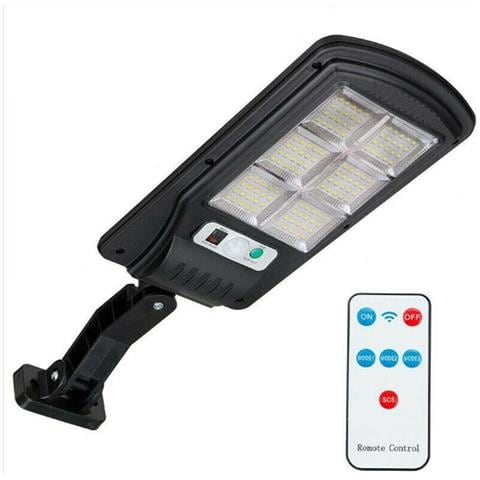 Faro Lampione Stradale Pannello Solare Fotovoltaico Sensore Di Movimento 120 Led - Foto 1