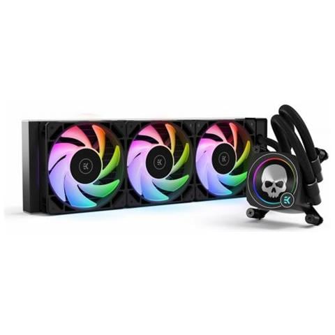 3831109908334 Sistema Di Raffreddamento Per Computer Processore Raffreddatore Di Liquidi Tutto In Uno 12 Cm Nero - Foto 1