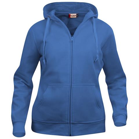 Basic Hoody Full Zip Lady Royal S - Foto 1