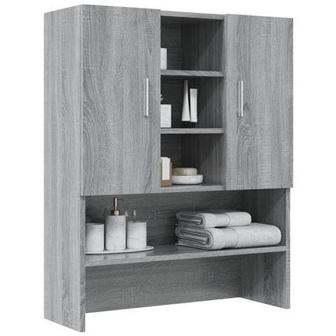 Mobile per Lavatrice Grigio Sonoma 70,5x25,5x90 cm - Foto 2
