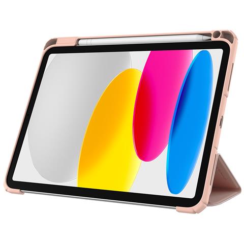 Custodia Folio Per Ipad 10,9” London Series Con Slot Per Stilo, Rosa - Foto 4