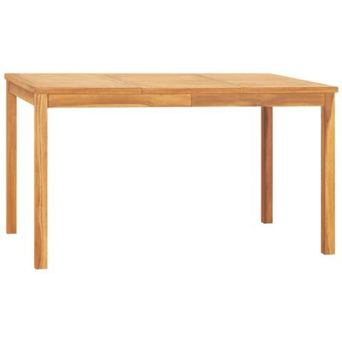 Set da Pranzo per Giardino 4 pz in Legno Massello di Teak - Foto 2