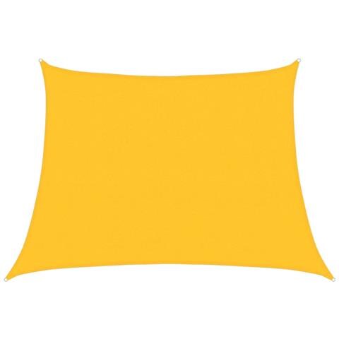Vela Parasole 160 G/m Trapezio Giallo 4/5x3 M In Hdpe - Foto 2