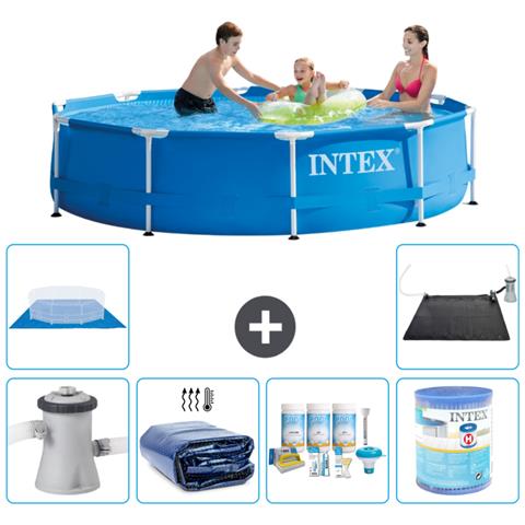 Piscina Fuori Terra - In Giro - 305x76 Cm - Blu - Include Accessori Coordinati A1677 - Foto 1