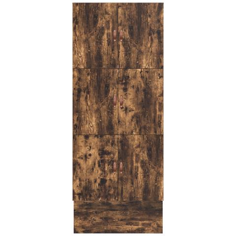 Struttura letto contenitore Quercia affumicata 100x200 cm - Foto 9