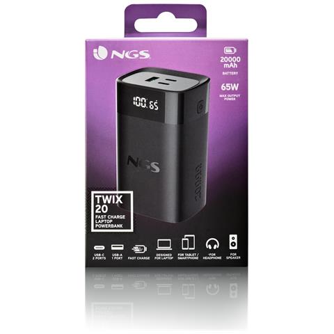 TWIX 20 20000 mAh Nero - Foto 2