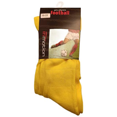 Calzettoni Da Calcio Per Bambini Giallo Neon Taglia 19-22 - Foto 2