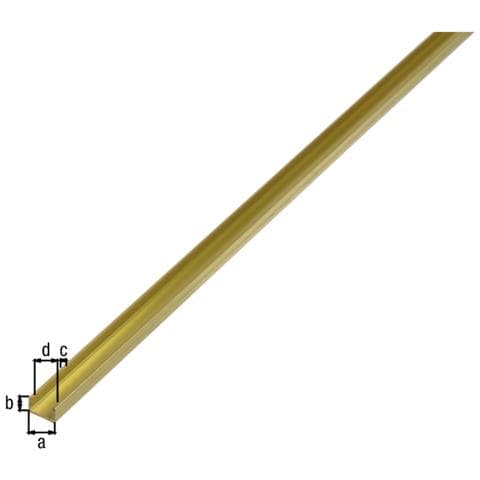471613 profilo in metallo e plastica Ottone - Foto 2