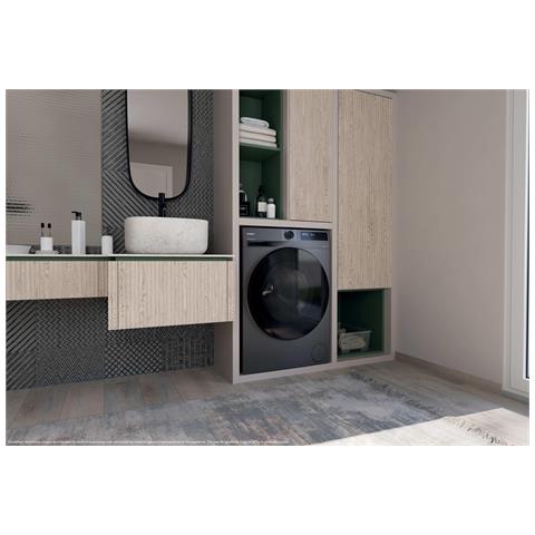 BP 49BL8G-S lavatrice Caricamento frontale 9 kg 1400 Giri /min Antracite - Foto 2