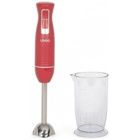 Frullatore A Immersione Rosso Da 400 W - Dop245r - Foto 1