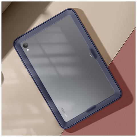 Custodia Per Galaxy Tab S11 Serie Frame Cover Ufficiale Con Funzione Supporto, Blu Marina - Foto 2