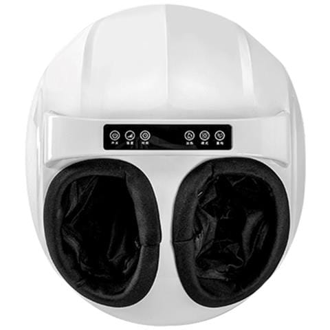 Massaggiatore Plantare Wireless Con Telecomando - 9 Livelli, Compressione Ad Aria E Calore White - Foto 2
