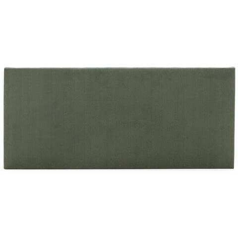 Testiera Imbottita Bari 160x60 Cm Verde - Foto 2