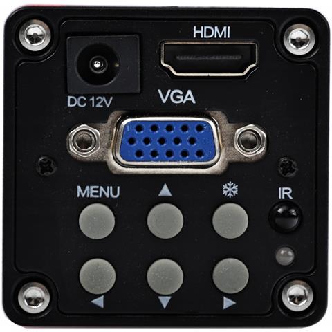 Set Microscopico Draco Red Pro 4 In 1 - Qualità Immagine Fullhd, Obiettivo 100x, Piattaforma Regolabile, Illuminatore 56xled | Uso Professionale E Didattico - Foto 2