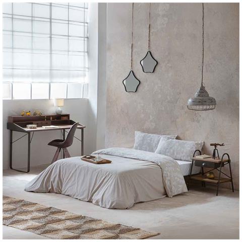 Tavolino In Legno E Metallo Marrone 52x42x60h Cm - Foto 2