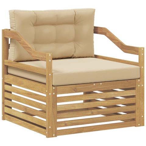 Divano da esterno Bianco e Beige - Foto 1