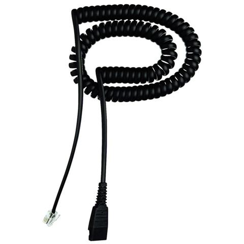 Cavo Spiralato QD / RJ per Cuffie Compatibile con Telefoni CISCO - Foto 1