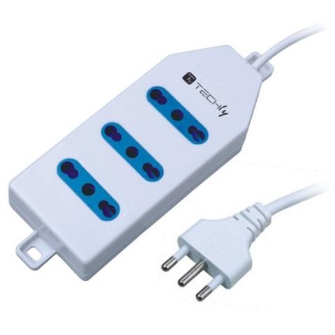 IUPS-PCP-413 - Multipresa 3 Posti Italiana Bipasso - Foto 2