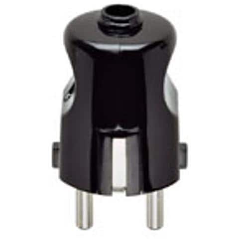 00230 - Spina 2p+t 16a Tedesco Assiale Nero - Foto 1