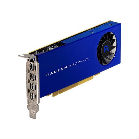 Radeon PRO WX 4100 4GB GDDR5 4x Mini Display Port Low Profile - Foto 9