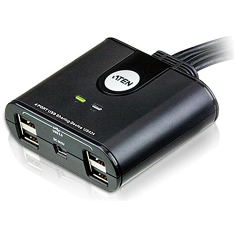 Switch per 4 periferiche USB a 4 computer US424 - Foto 1