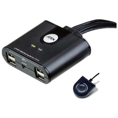 Switch per 4 periferiche USB a 4 computer US424 - Foto 4
