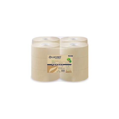 confezione da 12 pezzi - carta igienica mini jumbo ø18cm - 150mt econatural - Foto 1