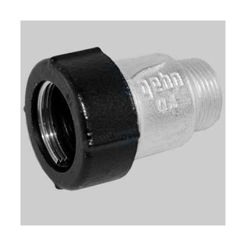 Raccordo Rapido Per Ferro Bigiunto Maschio 3/8"" 1/2"" 3/4"" 1"" 1.1/4"" 1.1/2"" 2"" Gebho - Foto 4