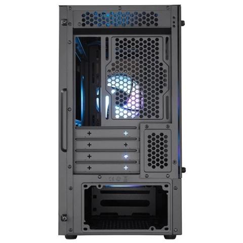 Case MasterBox MB320L ARGB Mini Tower Micro-ATX / Mini-ITX 2 Porte USB 3.0 Colore Nero (Finestrato) - Foto 4