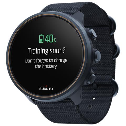 Sportwatch 9 BARO Impermeabile 10 ATM Display a Colori Cardiofrequenzimetro Bluetooth GPS Nero - Europa - Foto 1