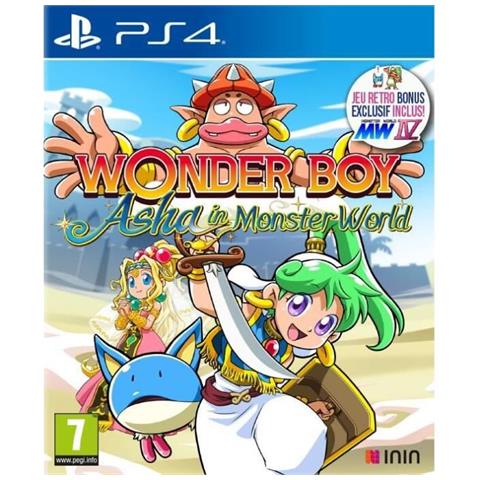 Wonderboy Asha Nel Gioco Per Ps4 Monster World - Foto 1