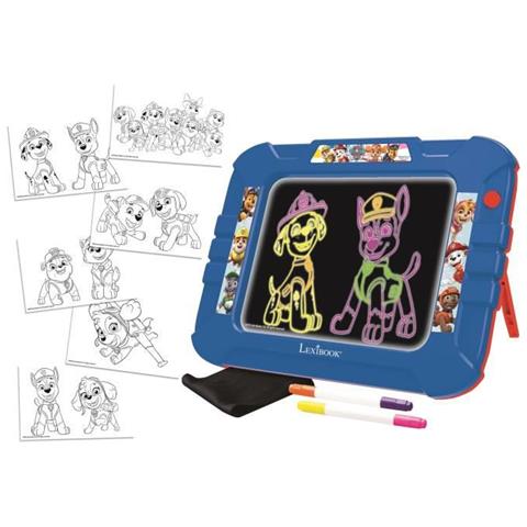 Pat 'patrouille Ardesia Per Disegnare Neon Con Pennarelli E Modelli Colorati - Foto 1