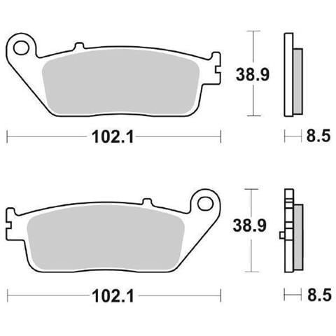 Pastiglie Freno 212hf - Foto 1