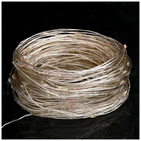 Filo Di Micro Lucine A Led 40 M 400 Led Multicolore 8 Funzioni - Foto 6