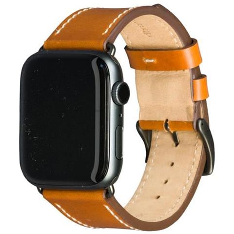 Copenhagen - Cinturino Per Orologio 44 Mm - Tan / grigio Siderale - Foto 2