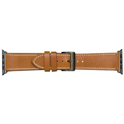 Copenhagen - Cinturino Per Orologio 44 Mm - Tan / grigio Siderale - Foto 1